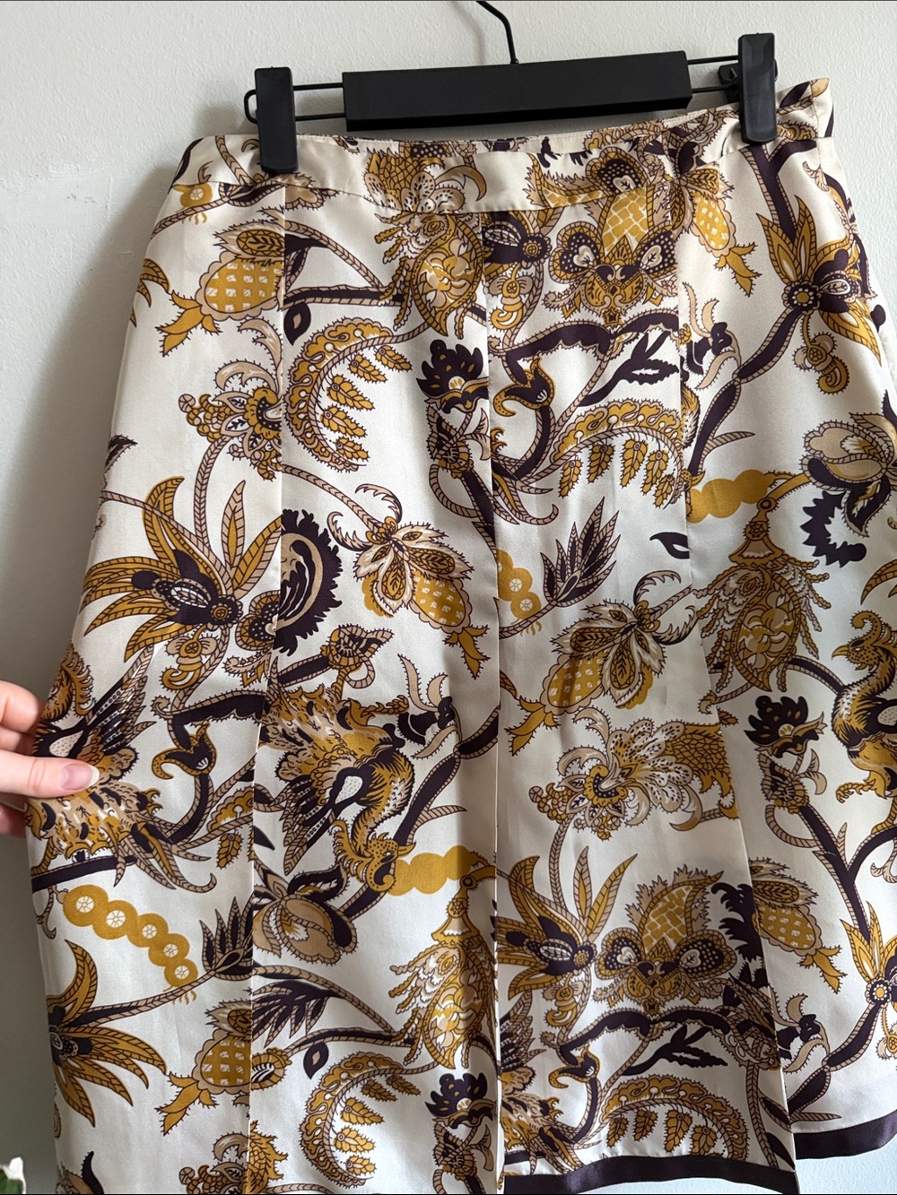 NWT Vintage Silk Old Navy Skirt - Picture 2 of 6